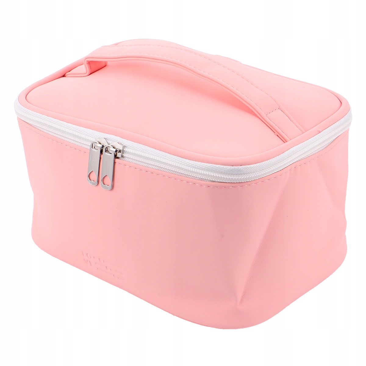 1 Szt. Różowa Wodoodporna Kosmetyczka Damska Z Pu