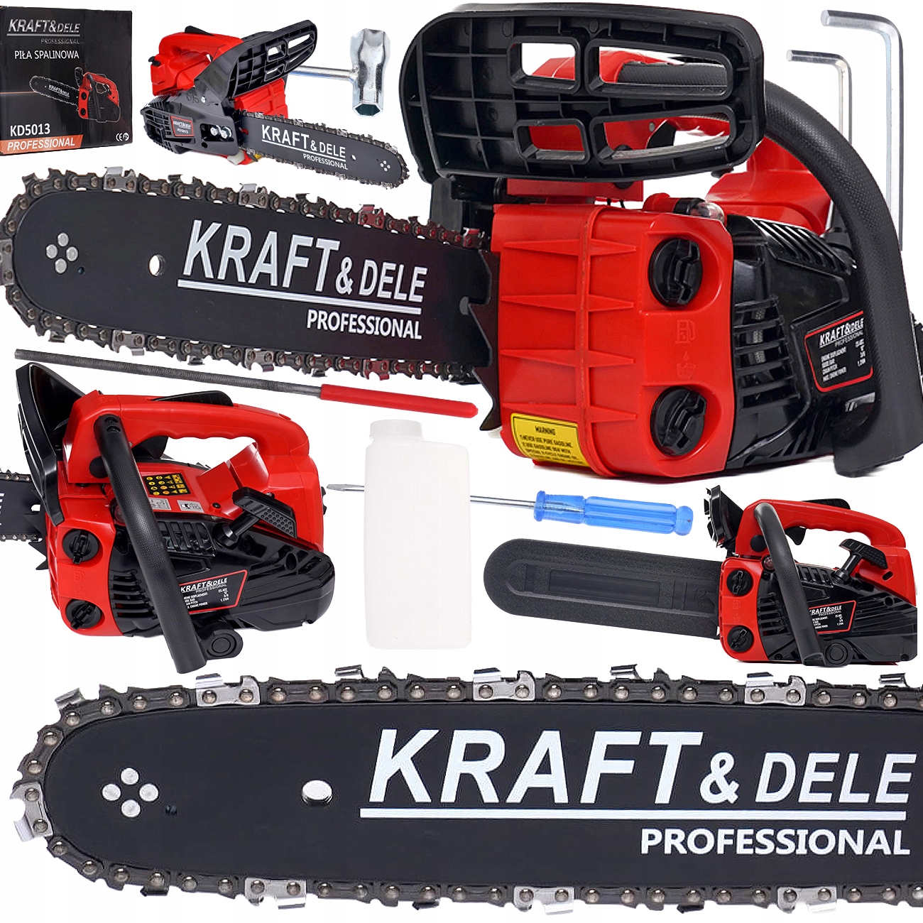 Piła Spalinowa Pilarka Łańcuchowa Ogrodowa Gałęziówka Lekka Moc 1.2KM 30cm