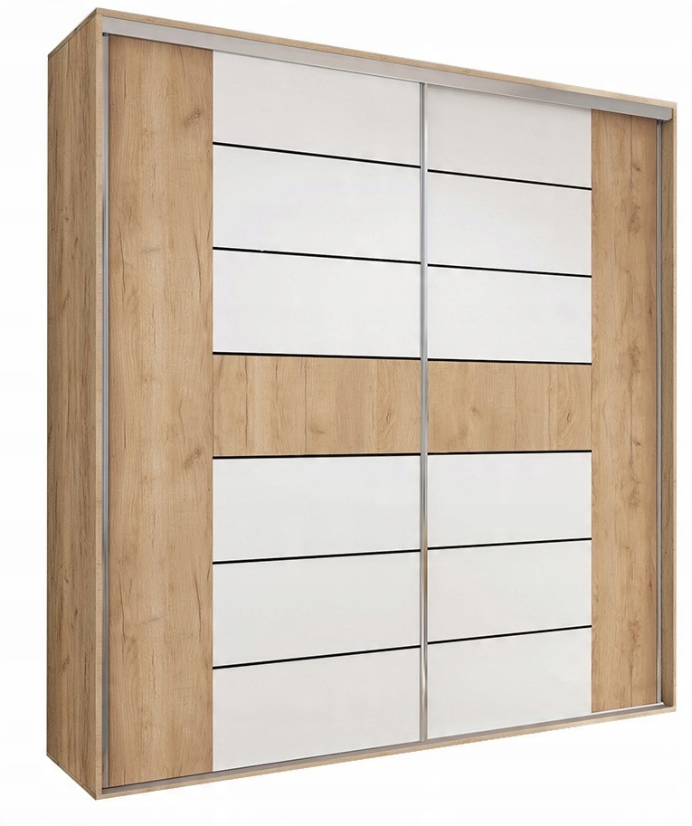 

szafa 200 x215 przesuwna garderoba dwudrzwiowa A18