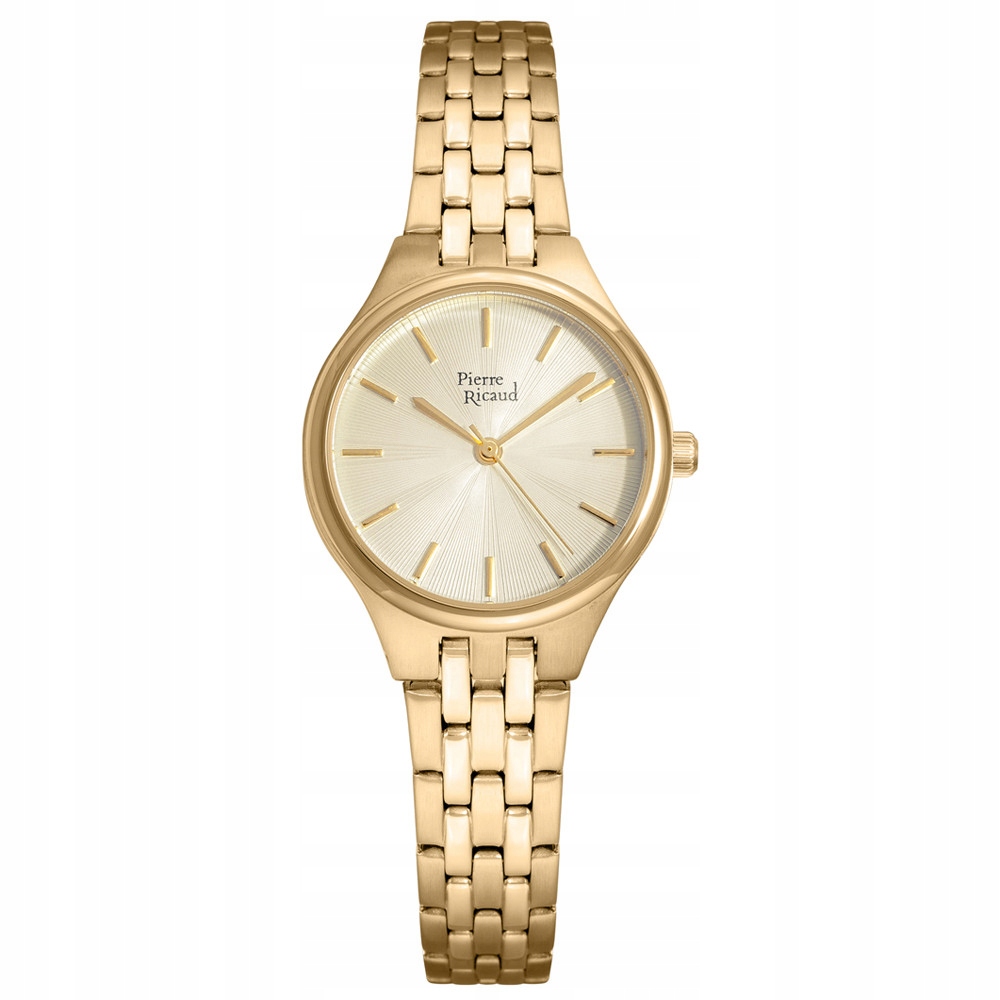 Dámské hodinky Pierre Ricaud P21030.1111Q zlaté