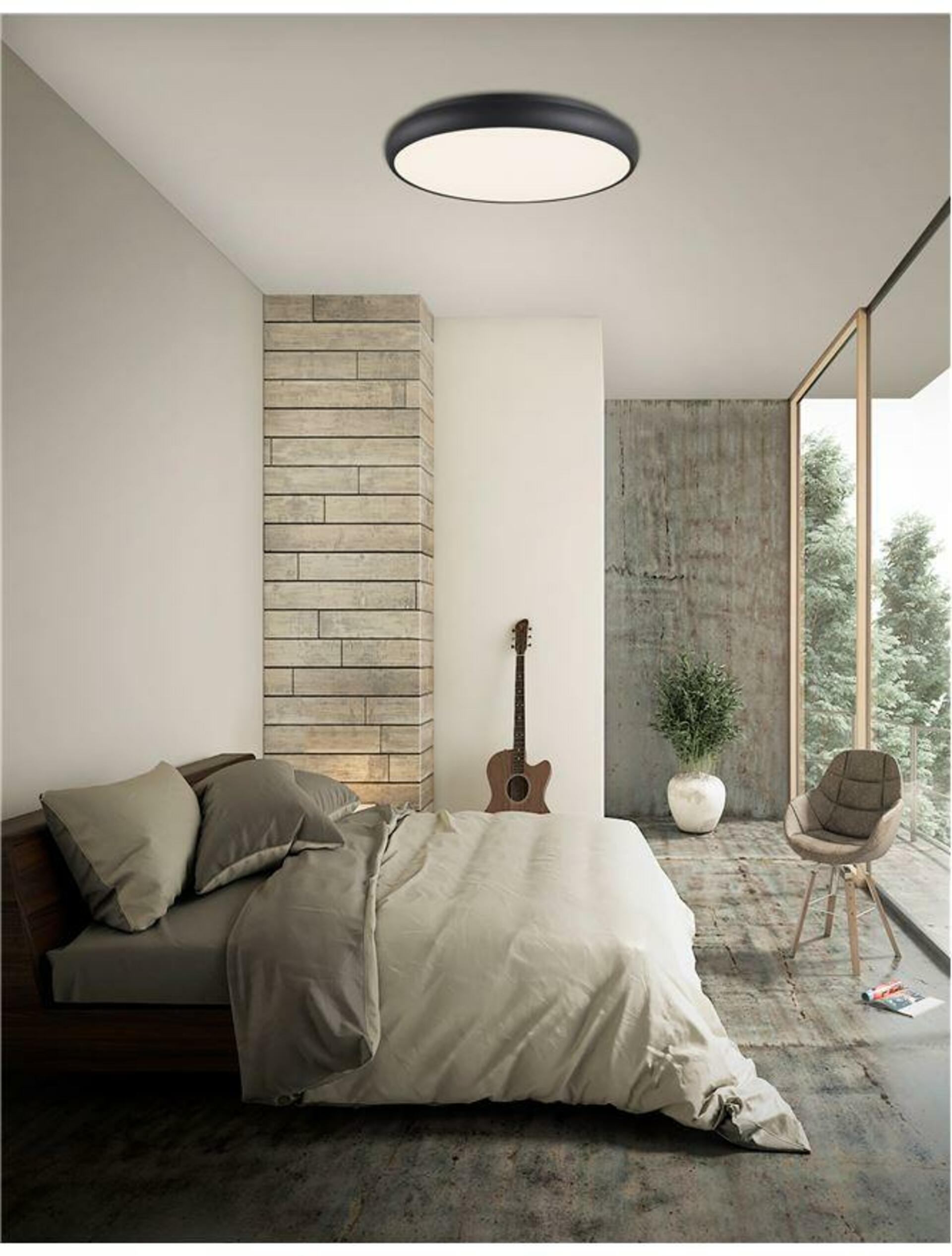 Nova Luce Moderné úzke stropné Led svietidlo Gap v bielej a čiernej farbe vě 62 W