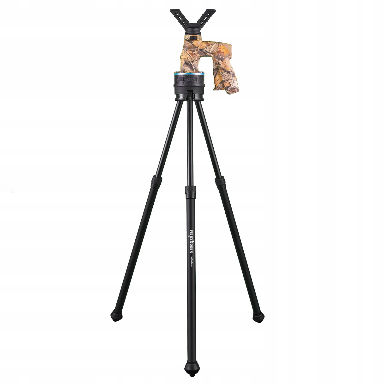 Lovecký Pastorál Nastavitelný 100 CM Fiery Deer Trojnožkový Stativ 360° Pro