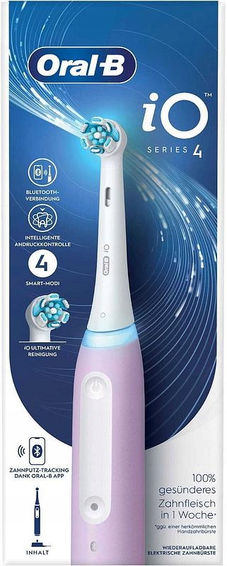 ЭЛЕКТРИЧЕСКАЯ ЩЕТКА ORAL-B iO SERIES 4 ЛАВАНДОВАЯ EAN (GTIN) 4210201415008