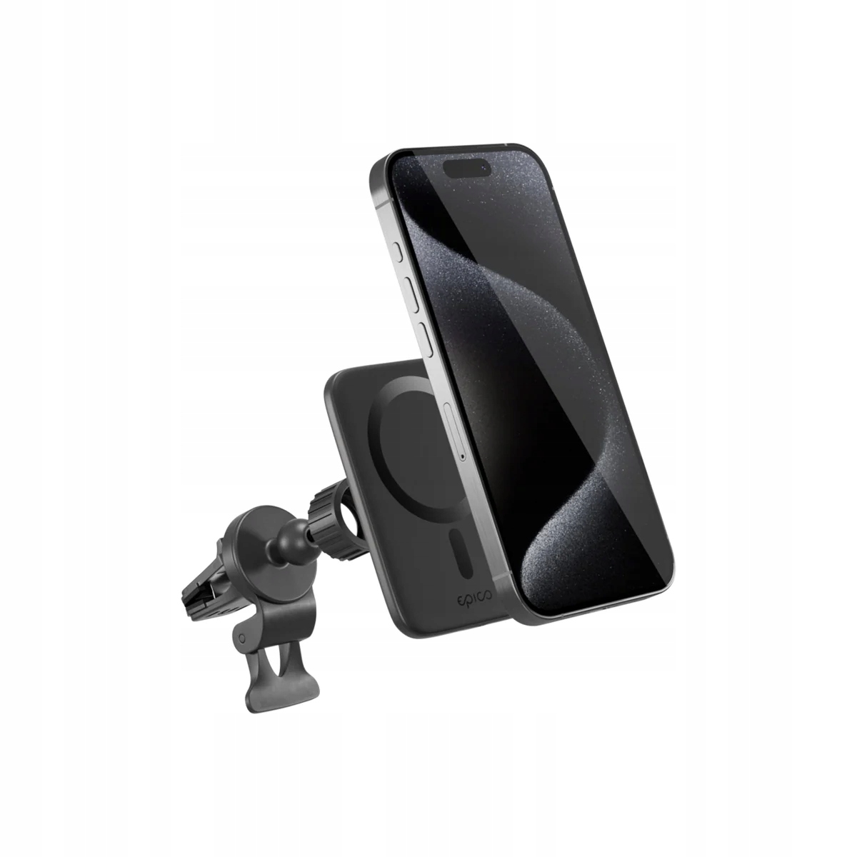 Ultra tenká bezdrátová autonabíječka Epico Qi2 Mag+ černá