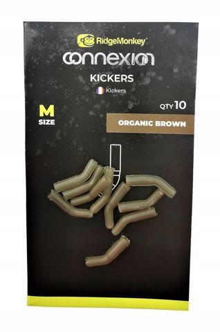 RidgeMonkey Connexion Kickers Rozmiar Medium Organic Brown 10 szt