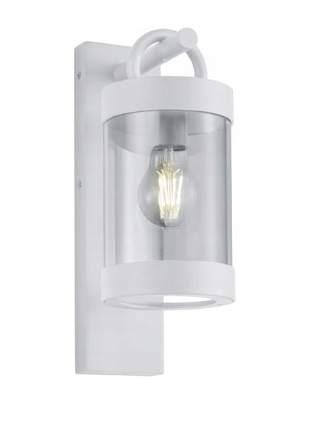 Fasádní lampa venkovní nástěnné Sambesi Soumrakový Senzor bílá Trio