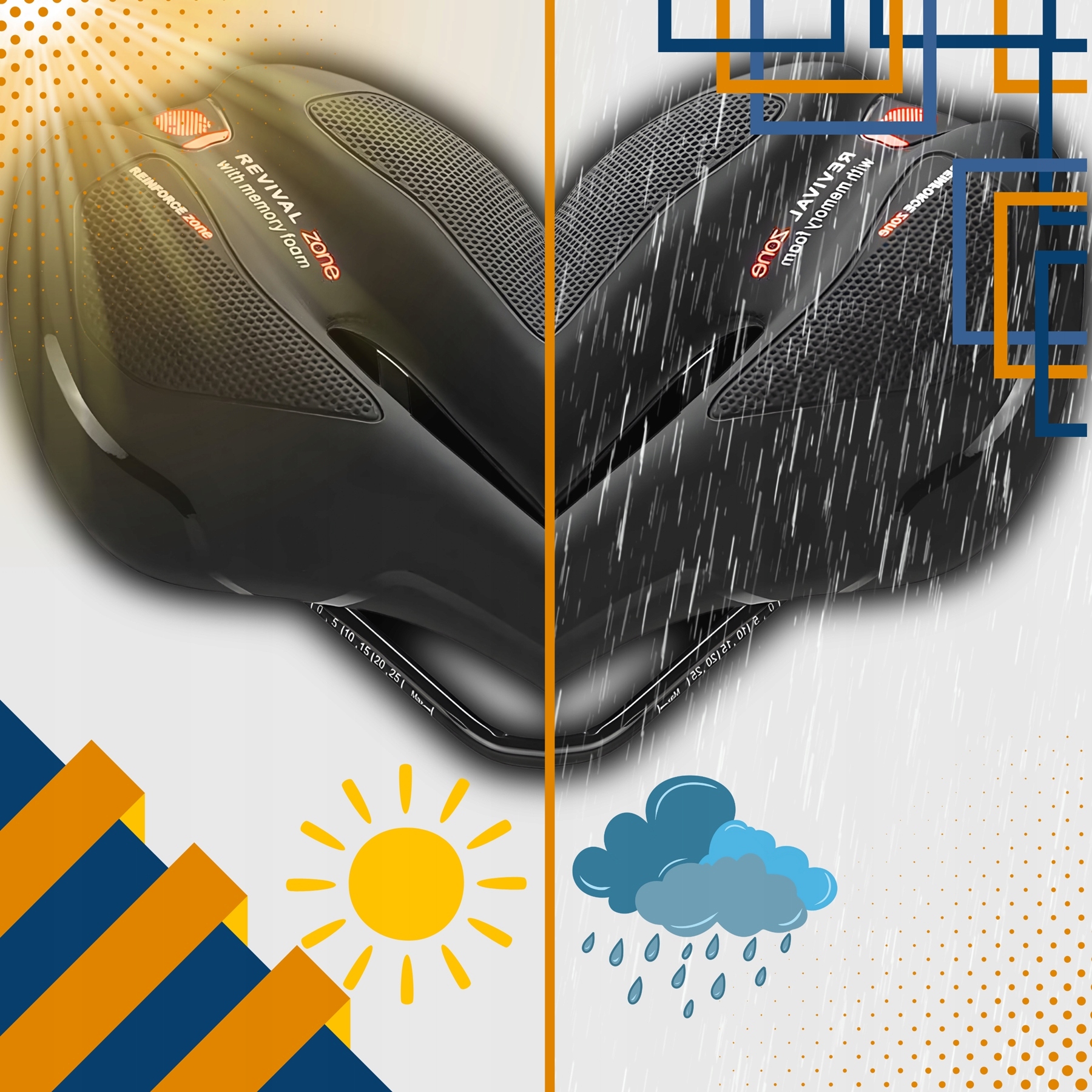 SIODEŁKO ROWEROWE ŻELOWE SIODŁO SPORTOWE DO ROWERU NA ROWER MĘSKIE DAMSKIE Długość 280 mm