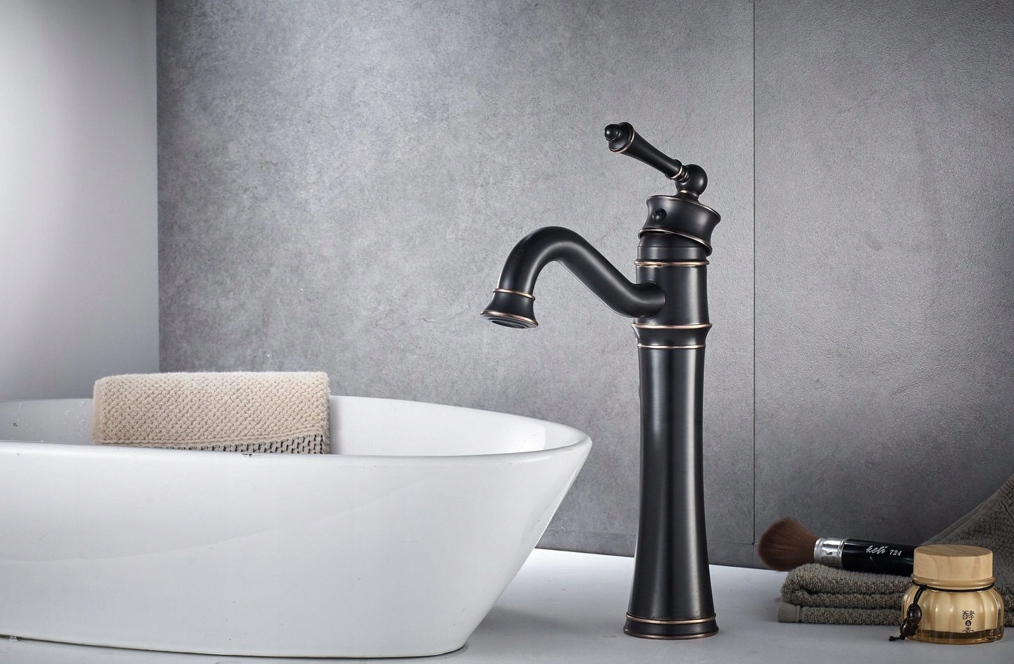 Wysoka bateria VINTAGE OLD BLACK CZARNA RETRO REA Rodzaj baterii Bateria umywalkowa