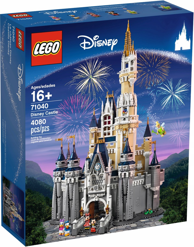 LEGO EXCLUSIVE 71040 ZAMEK DISNEYA NOWY