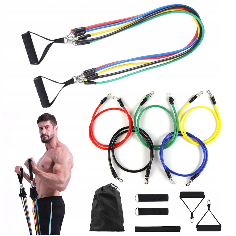 

Gumy Oporowe Do Ćwiczeń Zestaw 5 Gum Crossfit