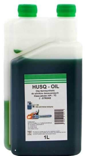 

Olej Husq-oil Dwusubowy Zielony dozowownikiem 1L