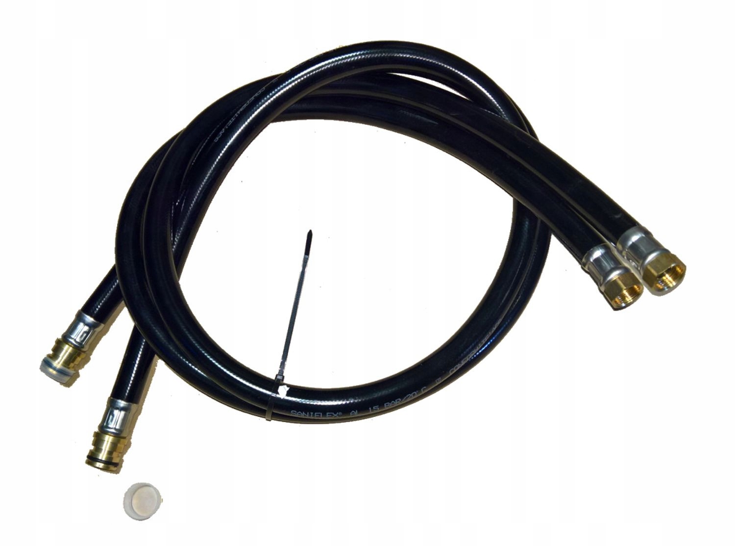 flexibilná prípojka 3/4" x 2000 x klip na z