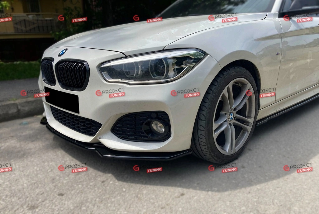 Dokładka przedniego zderzaka BMW 1 (F20) Hatchback 2015-2019 czarny połysk EAN (GTIN) 4099654100736