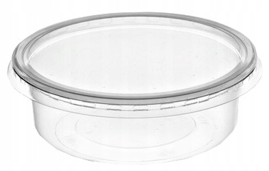 Pojemnik OKRĄGŁY 125 ml PP + wiekczko 100 szt. EAN (GTIN) 5901360014117