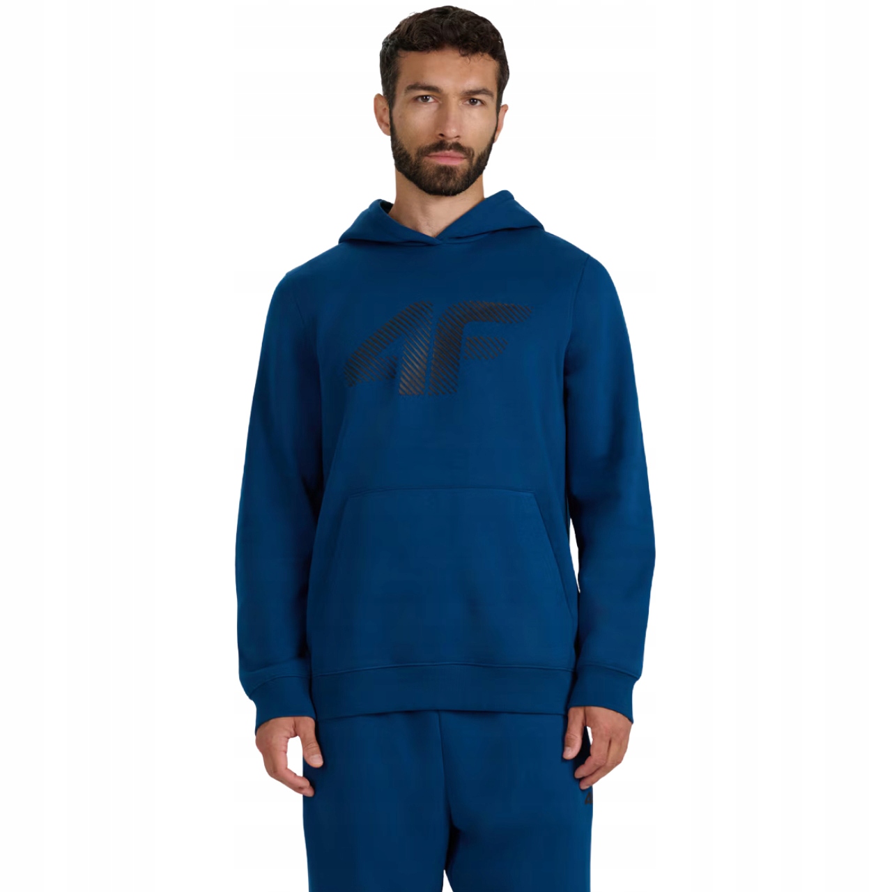 Pánská mikina 4F M1766 mořská zeleň 4FWMM00TSWSM1766 46S Velikost XL