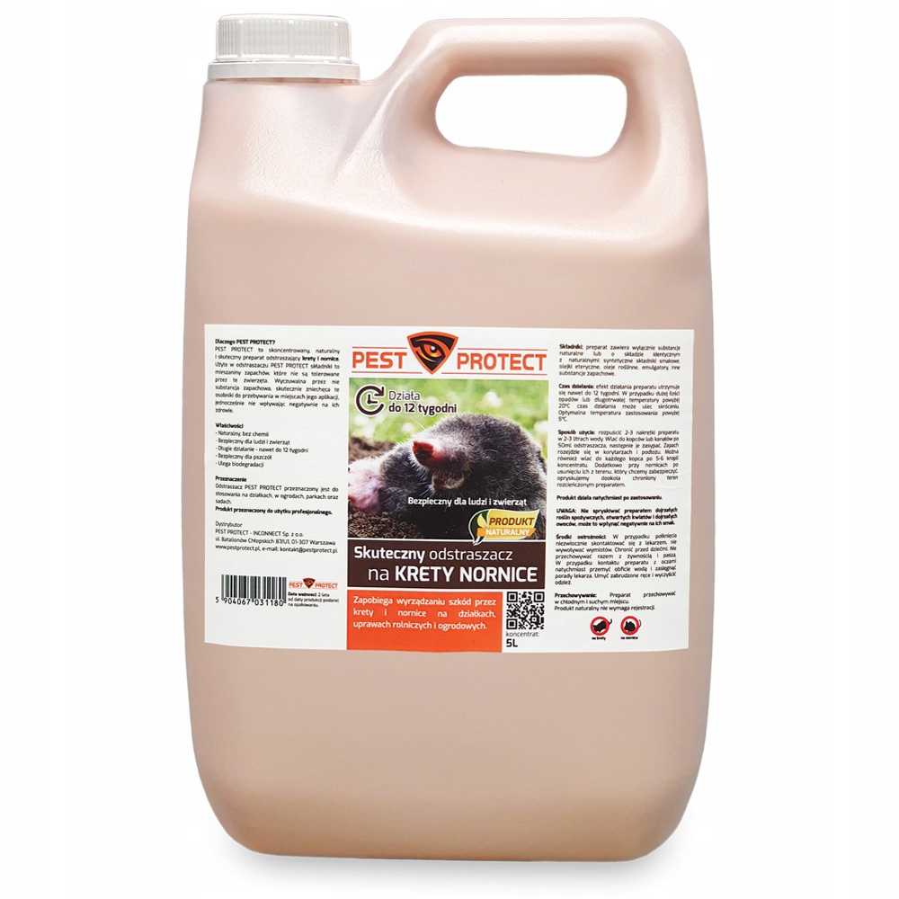 

Skuteczny Odstraszacz na Krety Pest Protect 5L