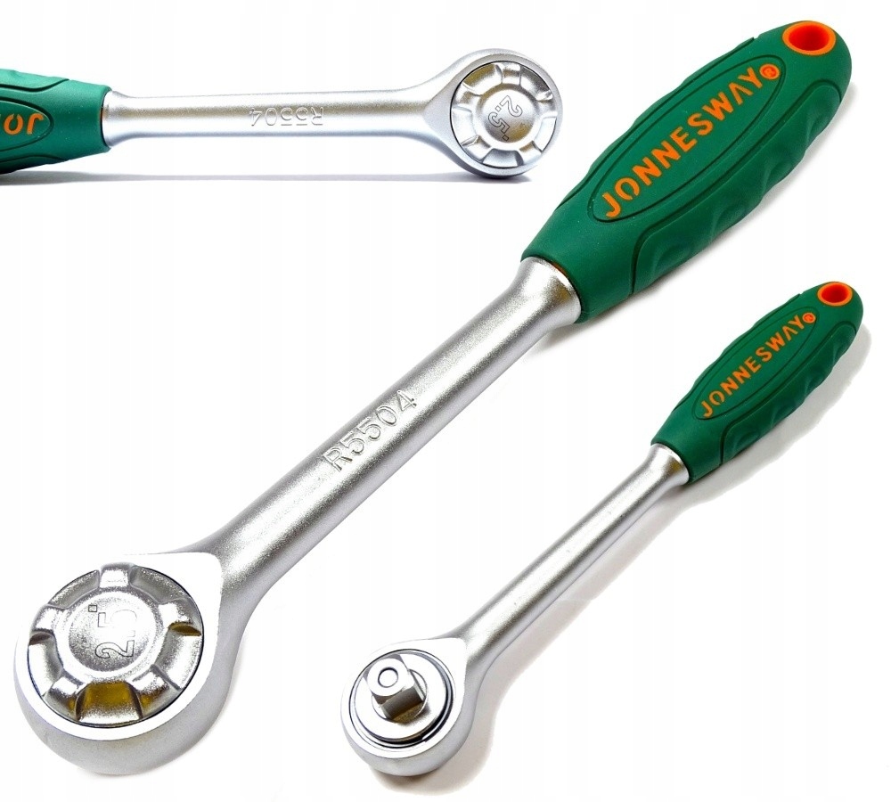 Grzechotka profesjonalna 1/2' Nano 72 zęb. 2.5 st. Jonnesway