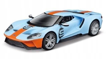 Race 2019 Ford Gt Heritage 9 Světle Modrá Bburago