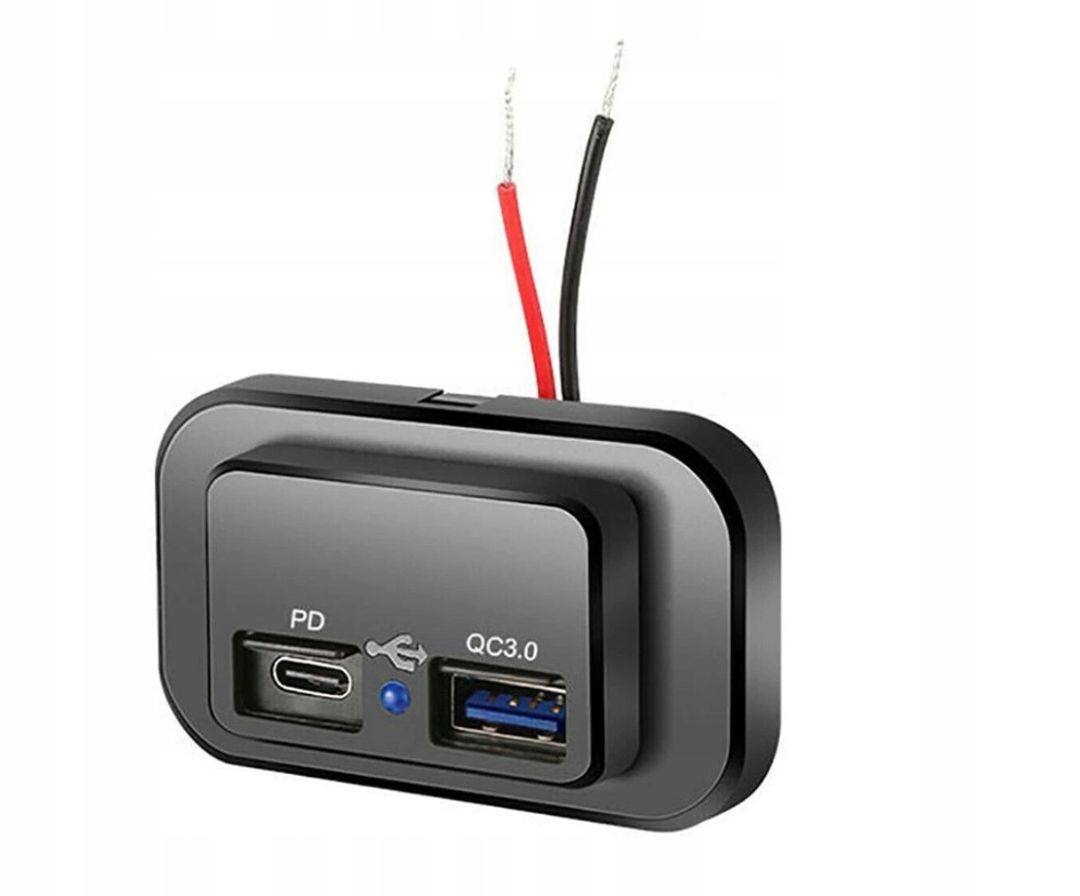 

Ładowarka Quick Charge QC3.0 Pd 36W 12-24V Usb-c