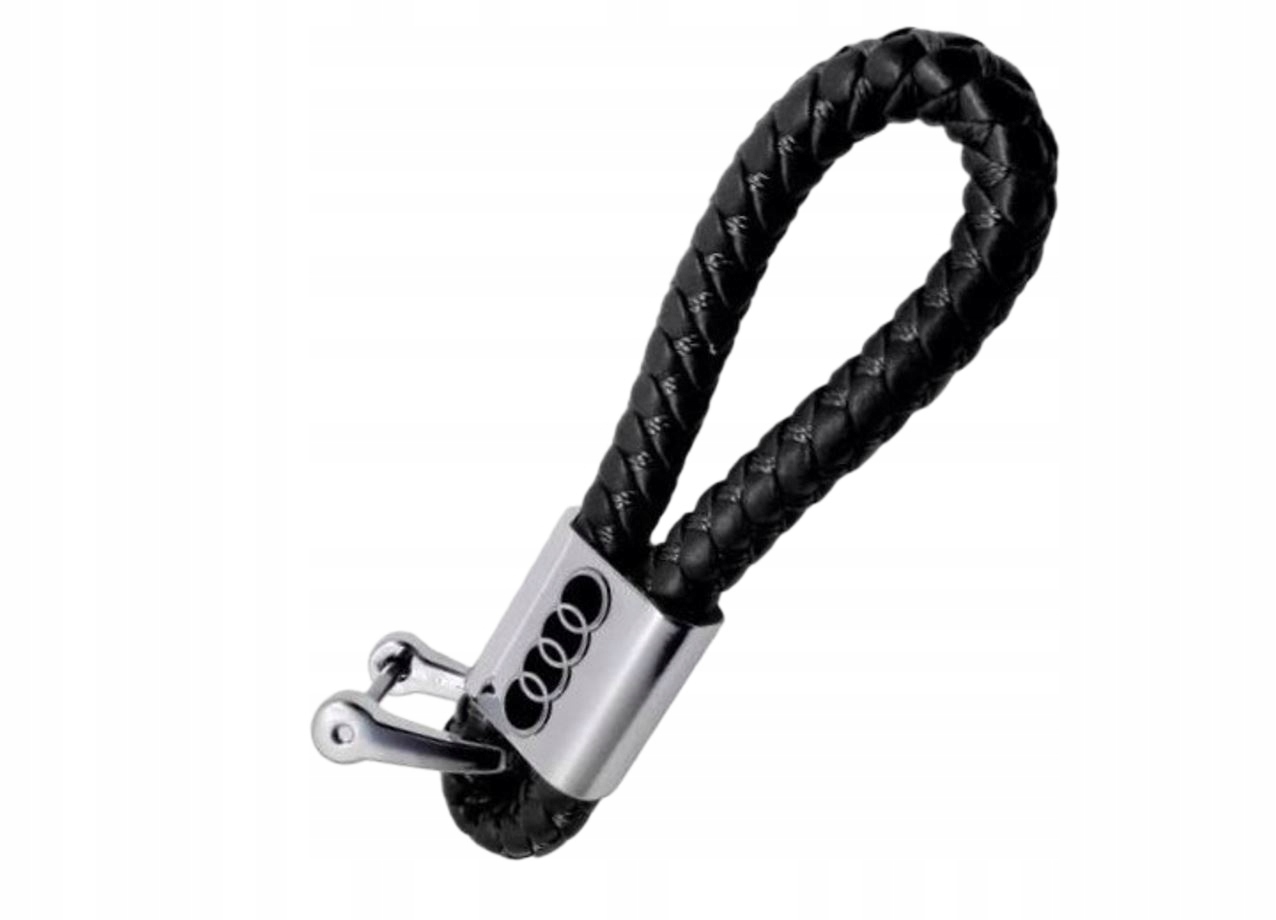 Audi Brelok Breloczek Do Kluczy Brelok Pleciony Skóra