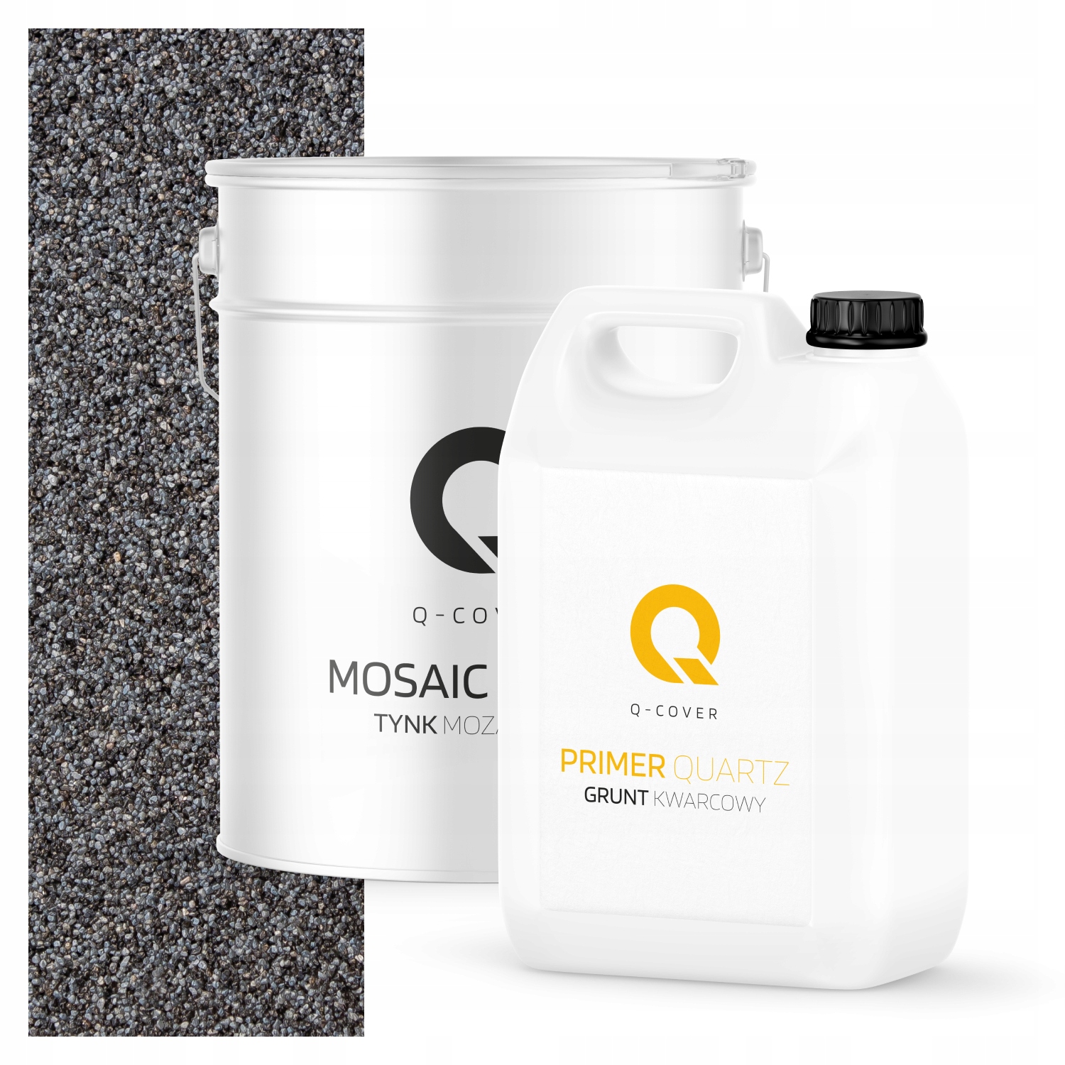 Mozaiková Omítka penetrační nátěr Sada 3.3m2 tmavě šedá grafitová M42
