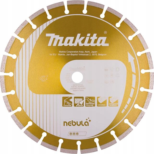Diamantový Kotouč 350 mm Segmentový Nebula B-54053 Makita