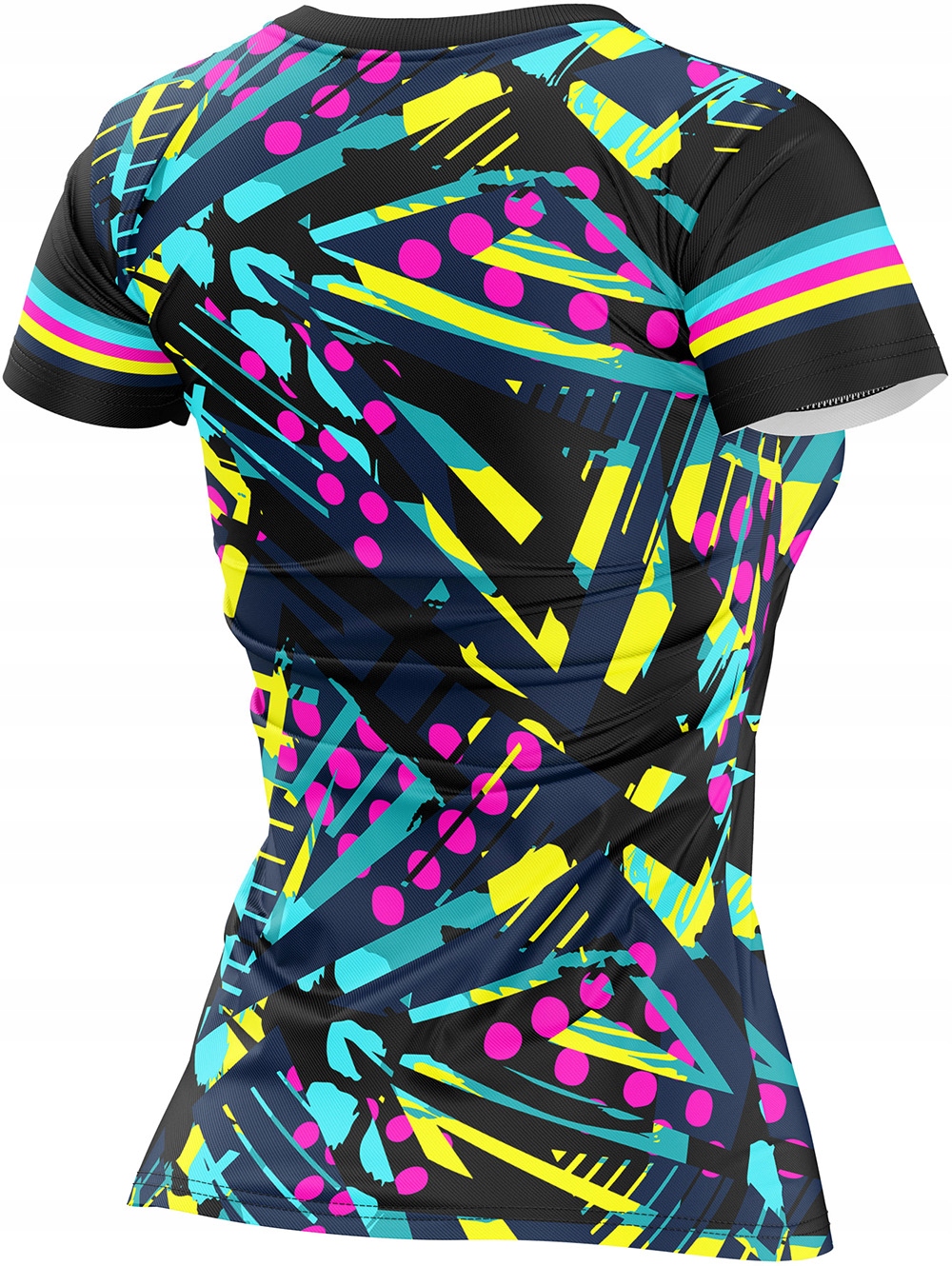 Koszulka Damska Sportowa Tshirt Termoaktywna XL Rękaw krótki rękaw