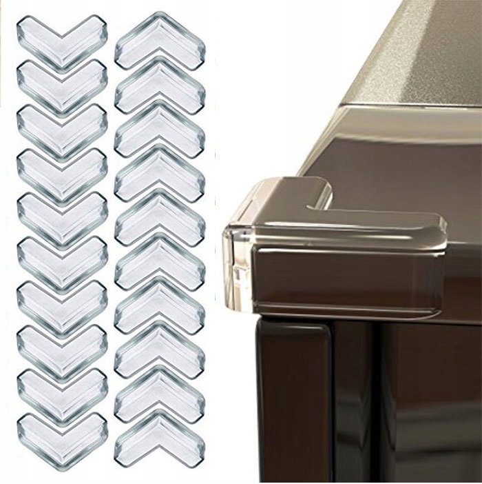 

Narożniki Ochronne Silikonowe Przeźroczyste 20 Szt