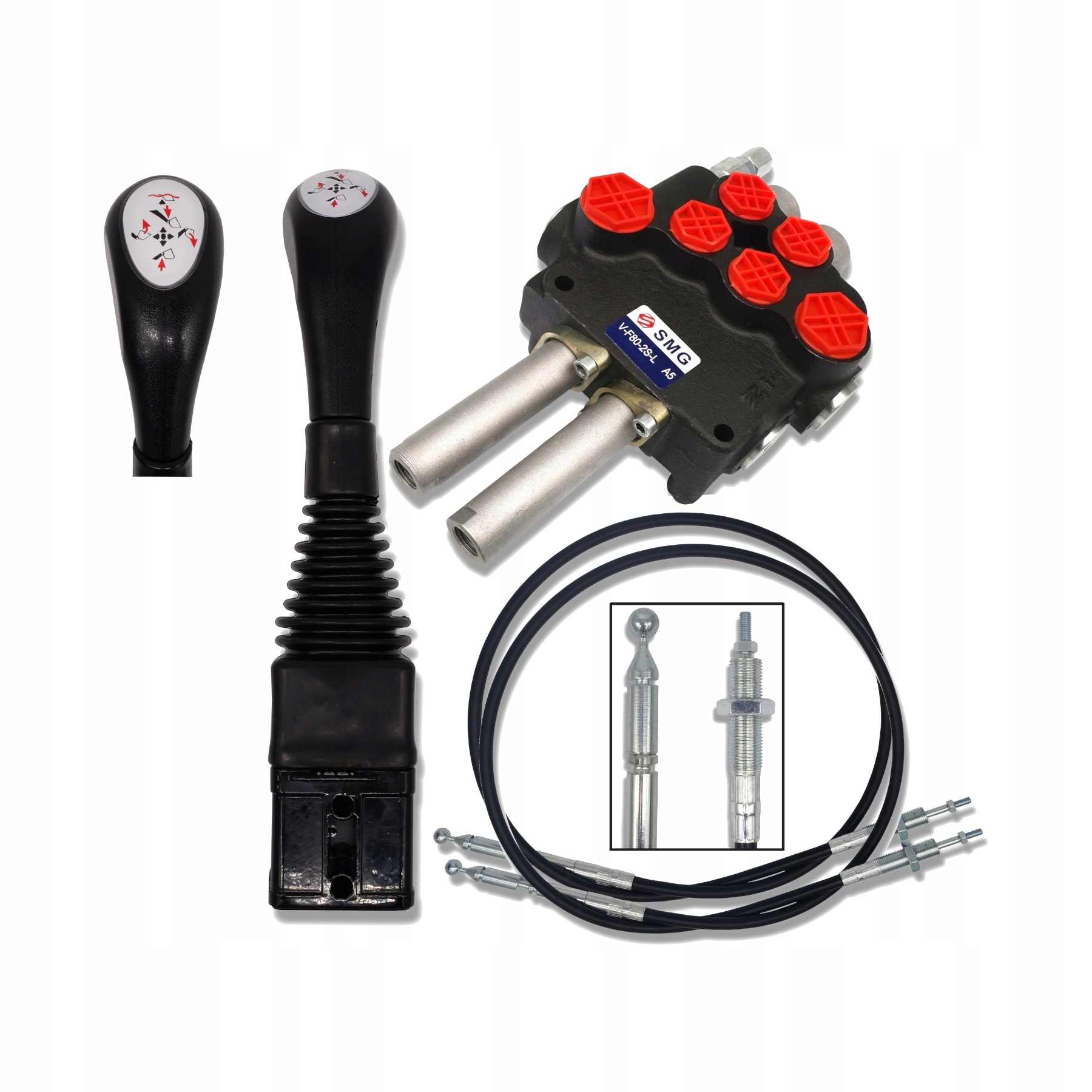 Sada 2 Sekční 80 L Tura Joystick 0P Lanka 1000 mm