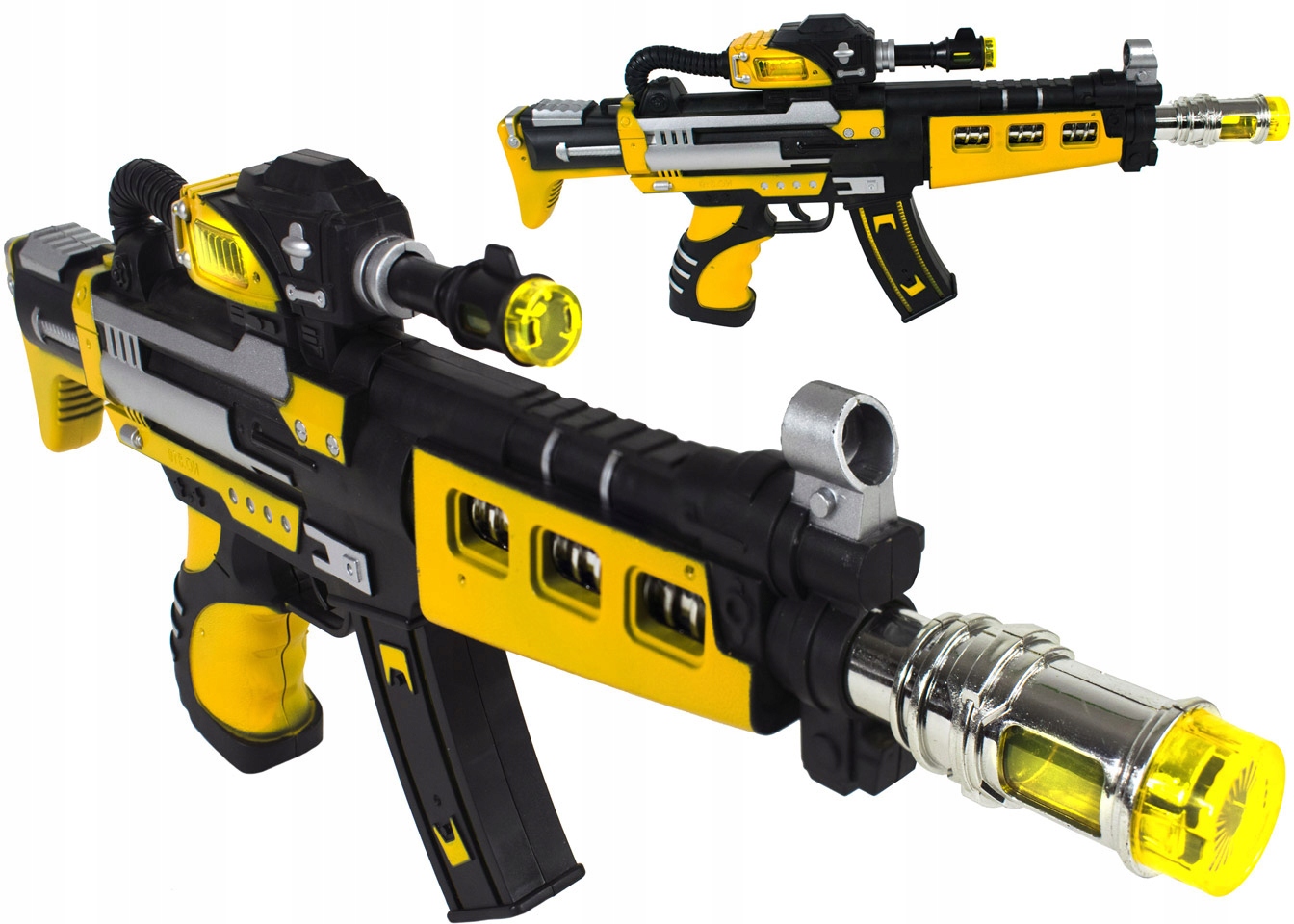 

Fajny Karabin Na Baterie Efekty Świetlne Dźwiękowe