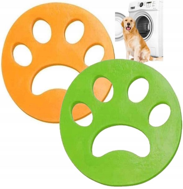Levně Tlapka Pro Pračku Prádla 2 Kusy Odstraňuje Zvířecí Chlupy Kočky A Psa Z Oblečení Tlapky