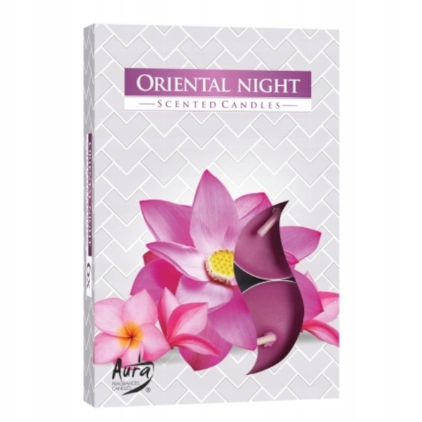 

Aura Podgrzewacze Tea Light Oriental Night 6szt