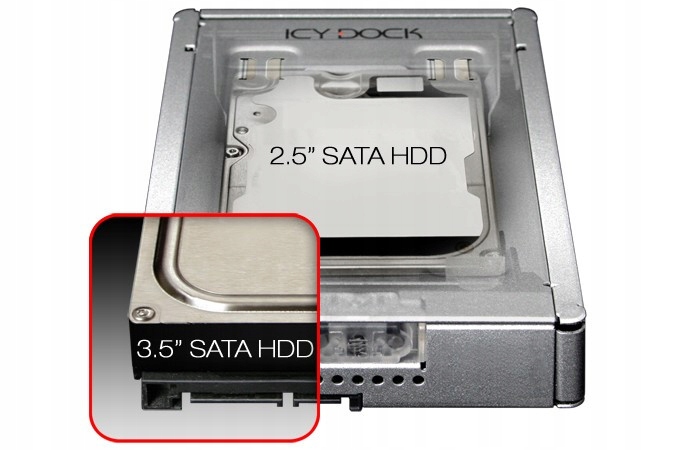 ICY DOCK EZConvert Pro MB982SP-1S Adapter/Konwerter 2.5" do 3.5" Producent Icy Dock
