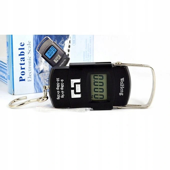 WAGA HAKOWA WĘDKARSKA BAGAŻOWA PODRÓŻNA LCD 50 kg Rodzaj waga