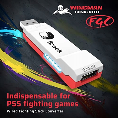 Brook Wingman FGC Converter - konwerter|ARCADE STICK|HITBOX|dla PS5/PS4/PC| Producent Inna