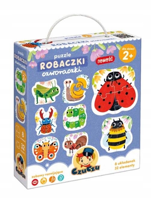 

Puzzle Robaczki czworaczki