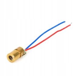 

Moduł Laser liniowy 650nm 5V czerwony kropka kable