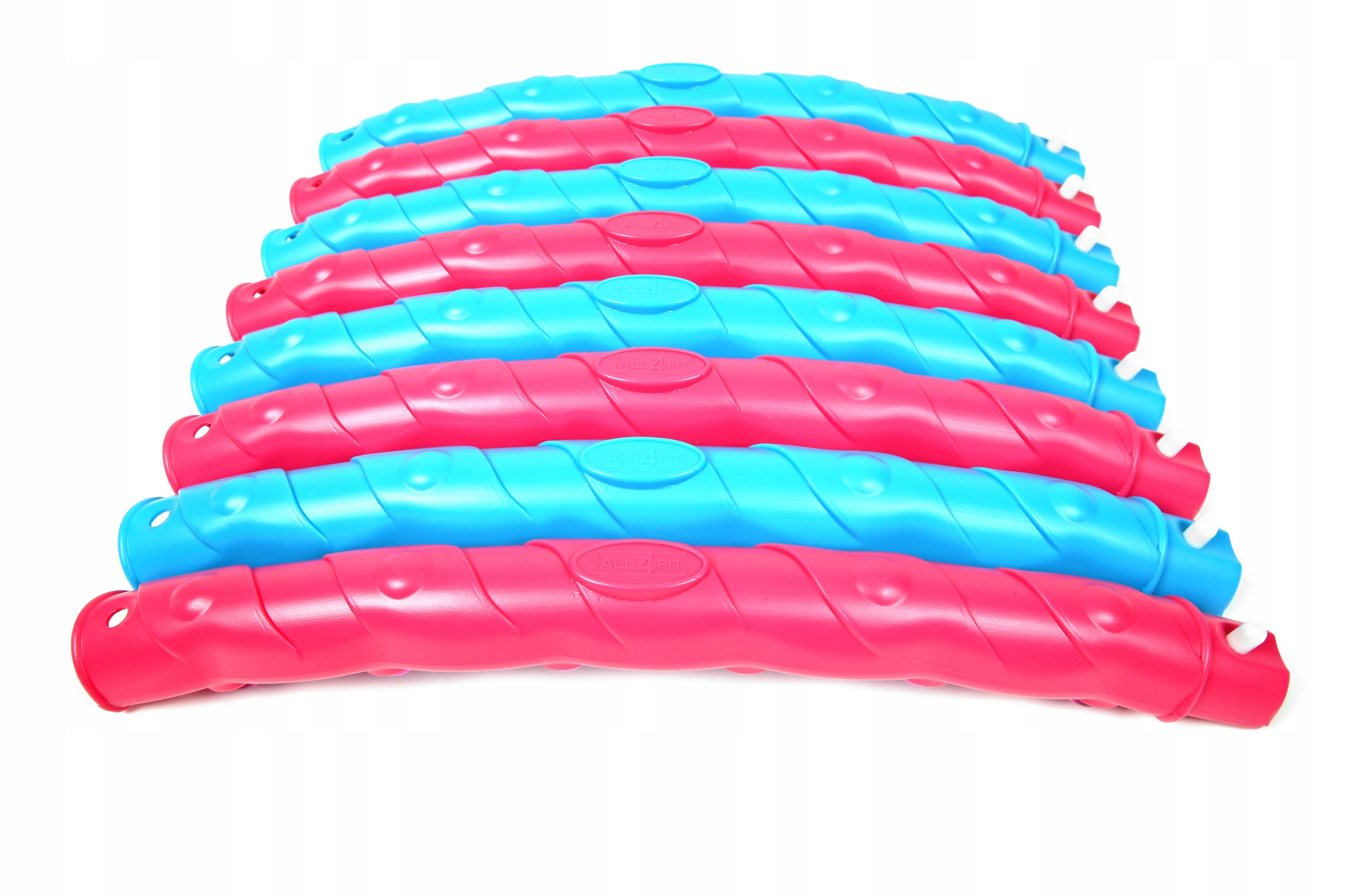 HULAHOP ALL4FIT ODCHUDZAJĄCE SKŁADANE KOŁO KULKI MASUJĄCE FIT 108 cm Liczba części 8