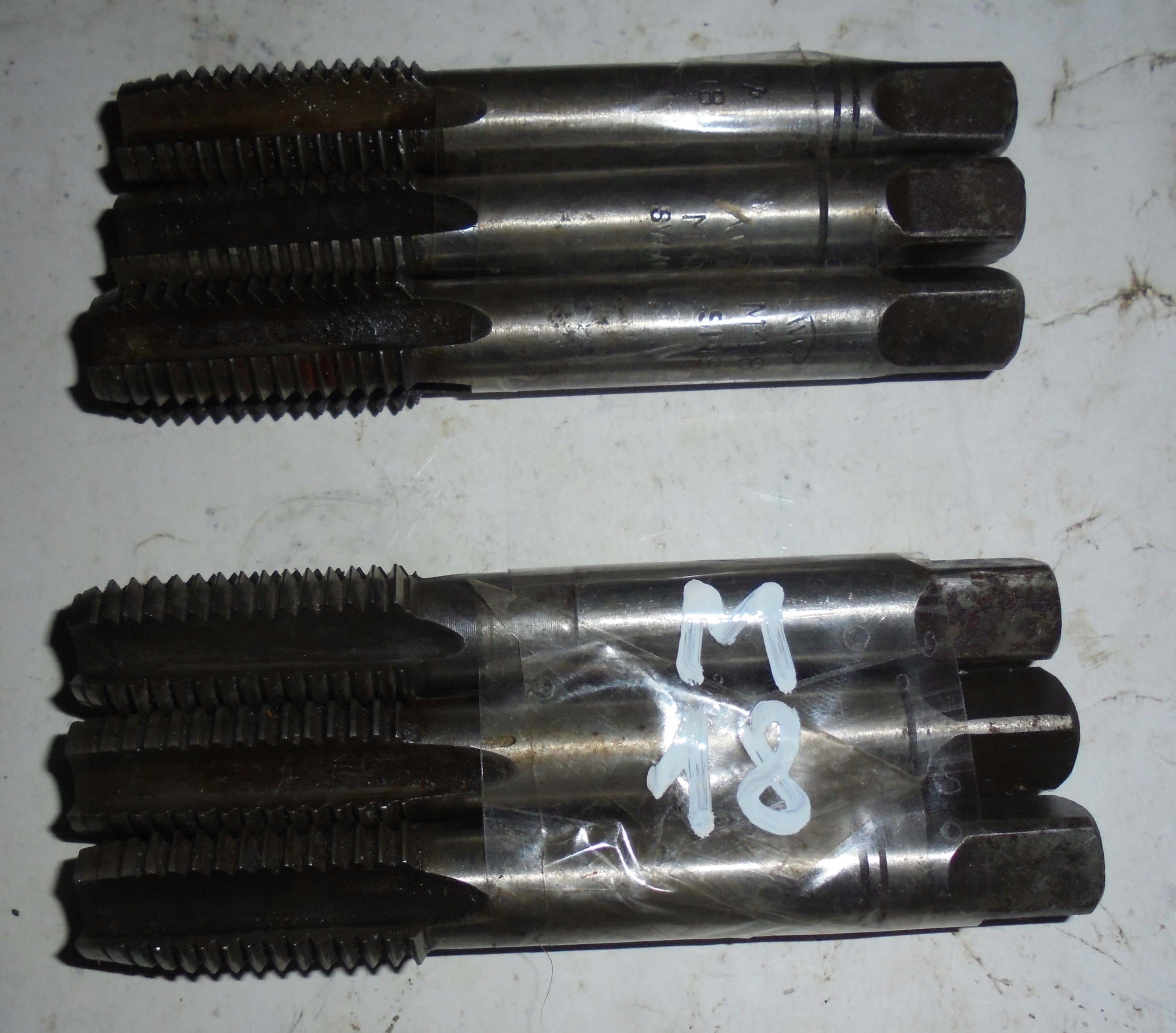 KOMPLET GWINTOWNIKÓW 18 GWINTOWNIK FWP