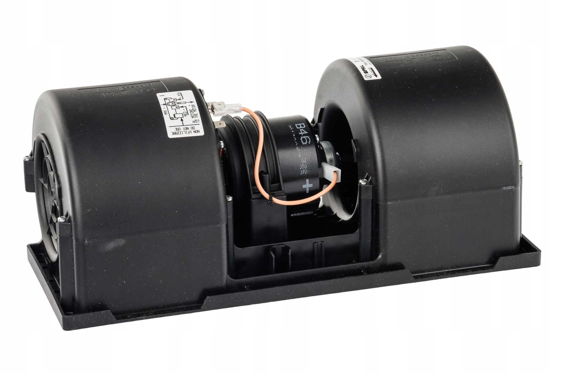 Dmuchawa kabiny uniwersalna 351x136 335x101 24V