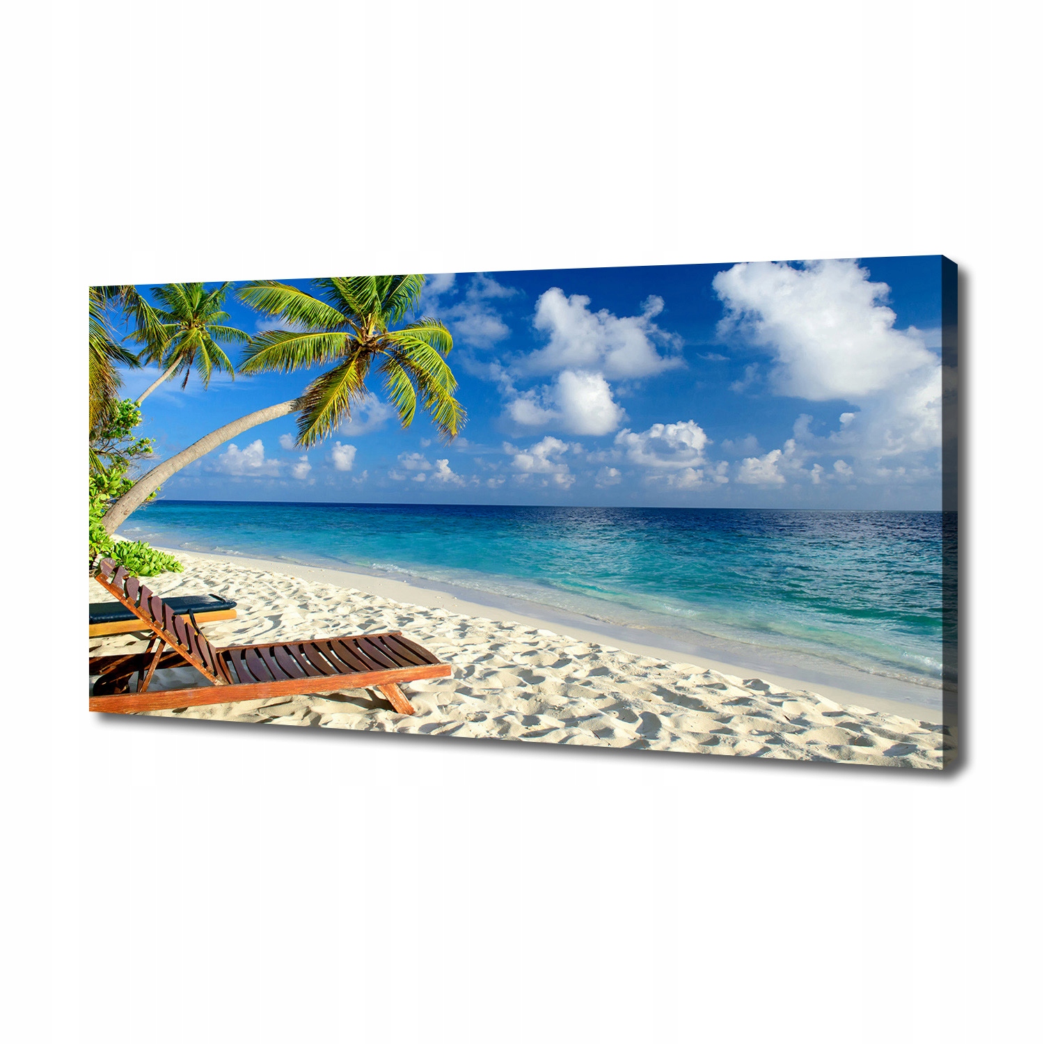 

Foto obraz na płótnie Tropikalna plaża 140x70 cm