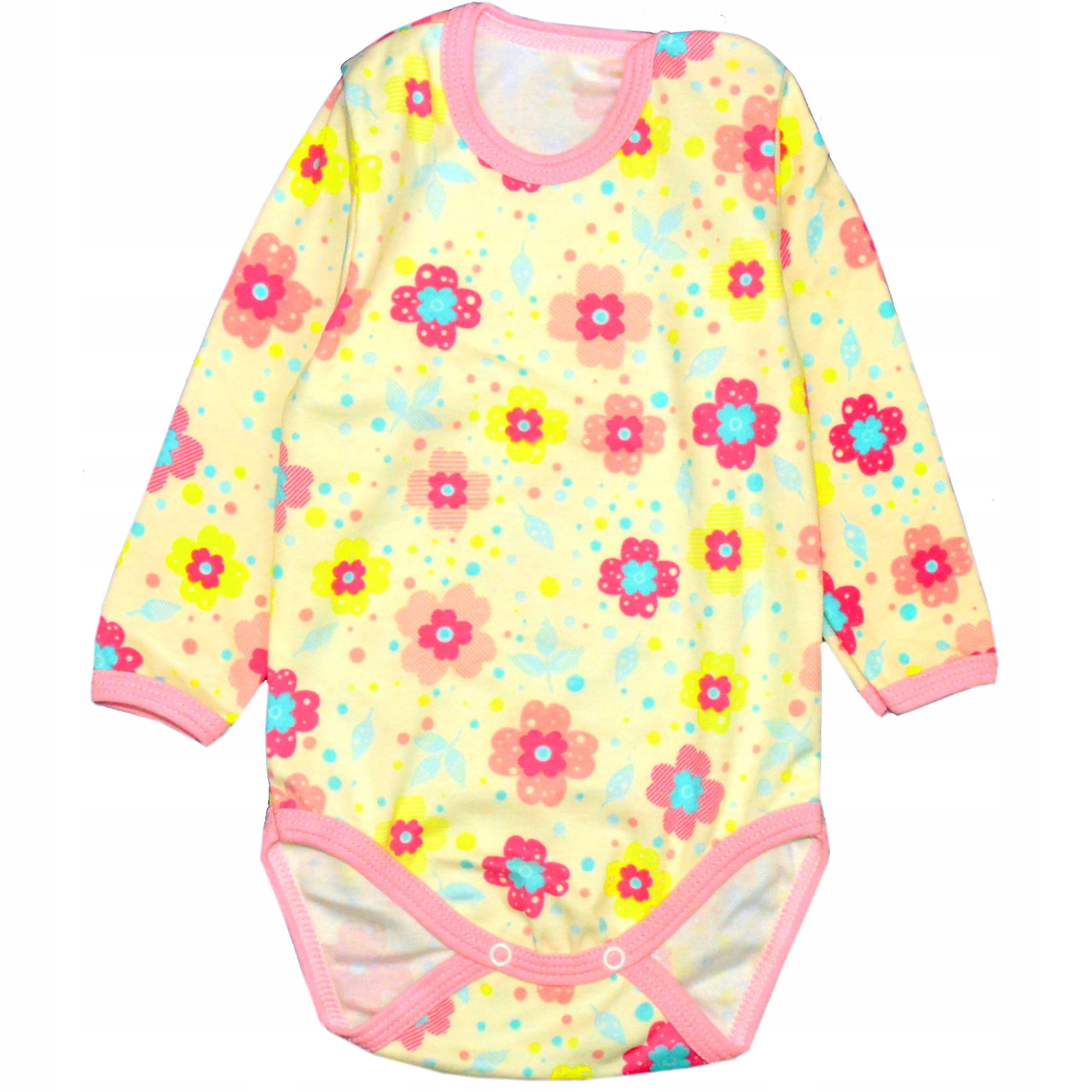 

Body Długi Rękaw 86 kwiaty