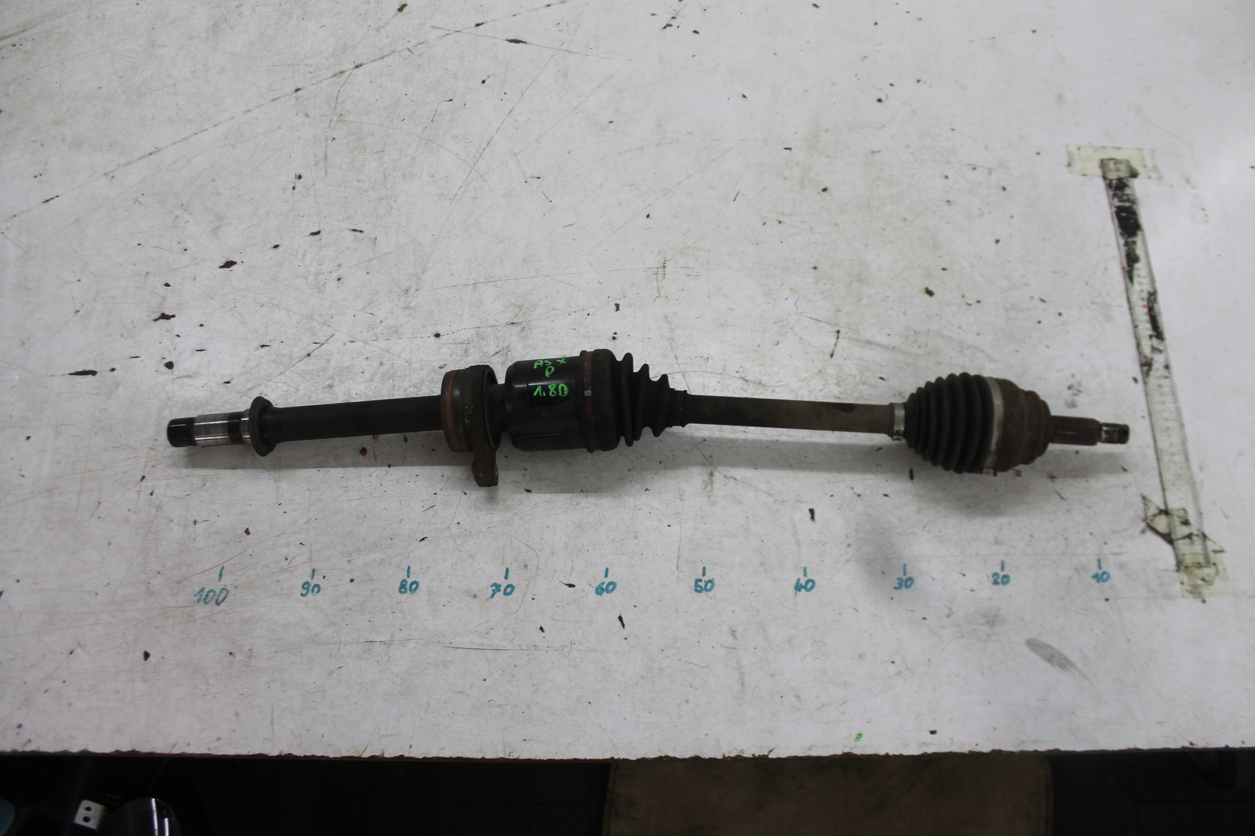 semi-axis right front MITSUBISHI ASX 1.8 DI-D 10-18