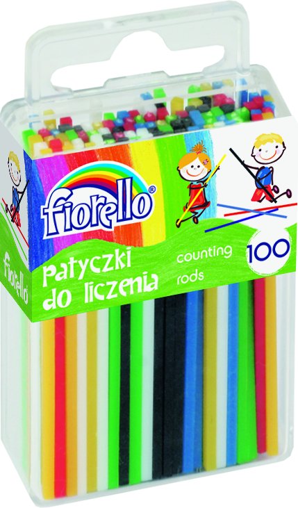 

Fiorello Patyczki Do Liczenia Kolorowe 100SZT
