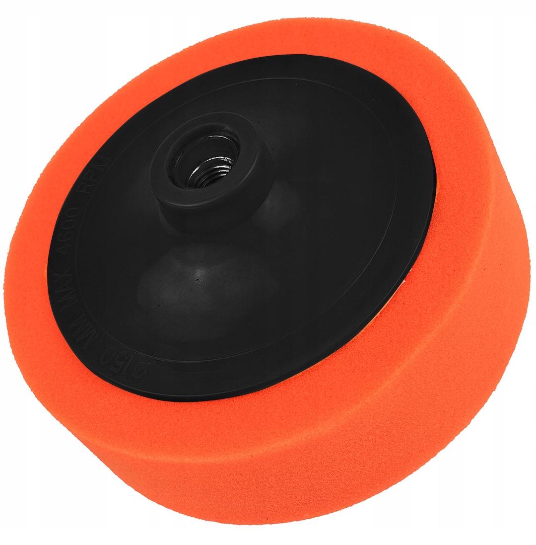 

Gąbka polerska 180x50mm M14 pomarańczowa średnia