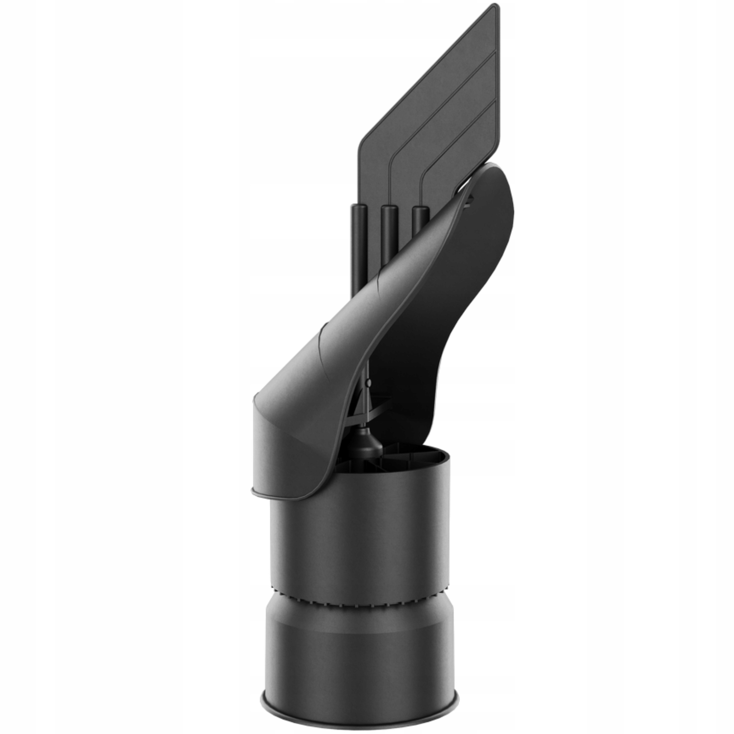 

Strażak na komin Nasada Daszek 150 na wpust Czarny