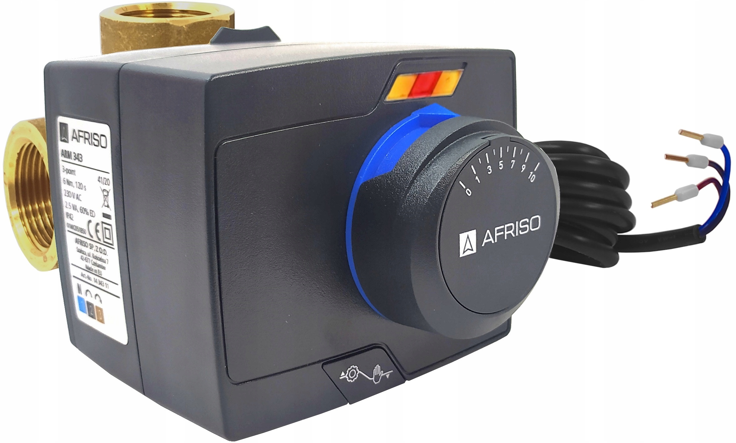

Afriso Siłownik Arm 343 +zawór 4 Drogowy 1'' Cal