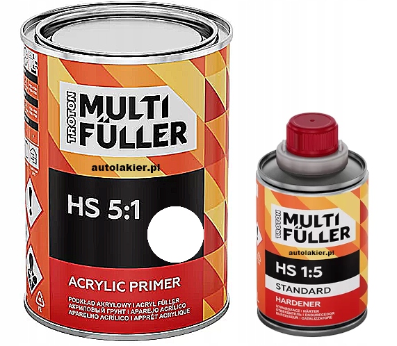 2,5+0,5 Bílý Základní Nátěr Hs vyplňující, akrylový Multi Fuller Troton 1532