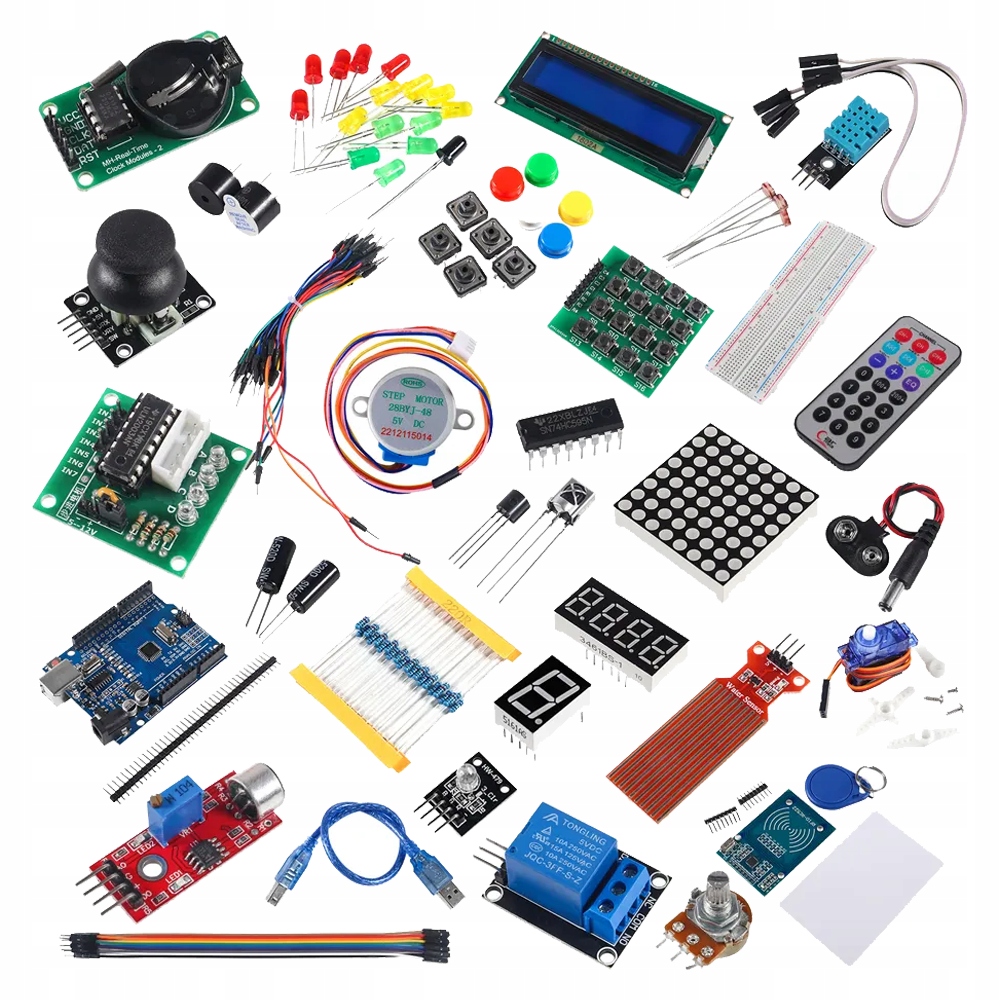 ZESTAW STARTOWY DO NAUKI PROGRAMOWANIA DO ARDUINO DLA POCZĄTKUJĄCYCH XXL Producent Inna