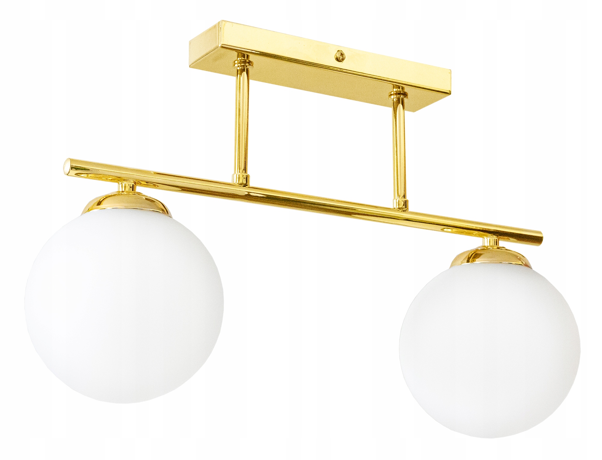 LAMPA WISZĄCA SUFITOWA ŻYRANDOL NOWOCZESNA ZŁOTA KULE LOFT LED